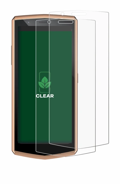 Image of the device Cubot Pocket 3 with a wide variety of screen protectors.