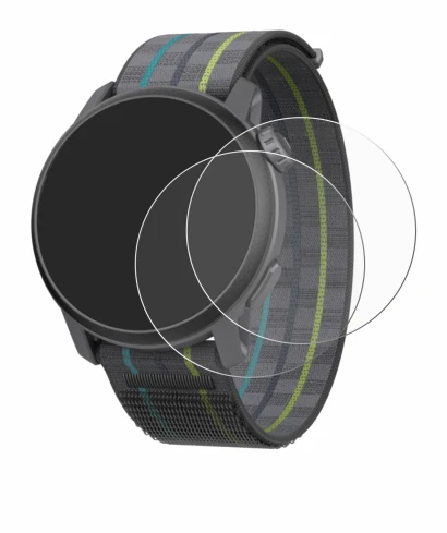 Image of the device Coros Pace 3 with a wide variety of screen protectors.