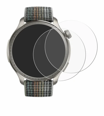 Image of the device Huami Amazfit Balance with a wide variety of screen protectors.