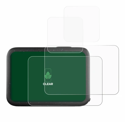 Image of the device GoPro Hero 12 Black with a wide variety of screen protectors.