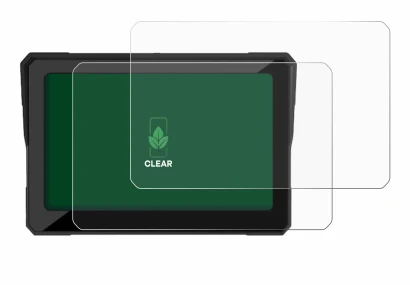 Image of the device Carpuride W702 7" with a wide variety of screen protectors.