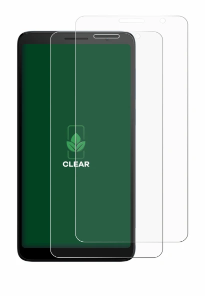 Image of the device TCL 501 with a wide variety of screen protectors.