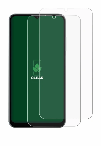 Image of the device Blackview A52 Pro with a wide variety of screen protectors.