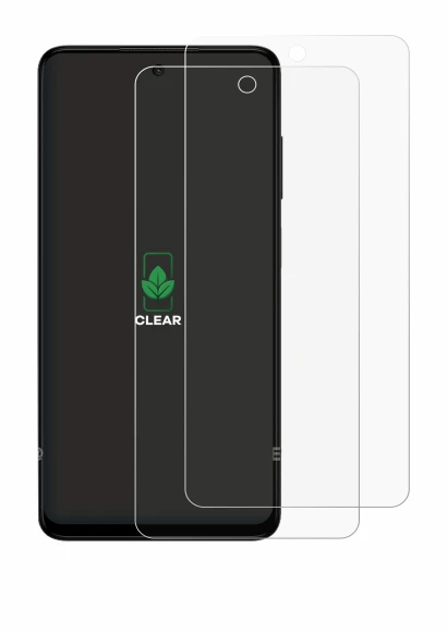 Image of the device HMD Pulse Pro with a wide variety of screen protectors.