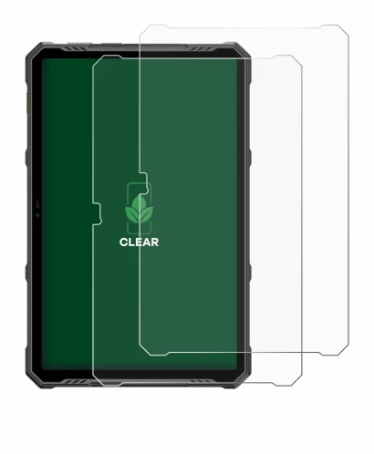 Image of the device Ulefone Armor Pad 3 Pro with a wide variety of screen protectors.