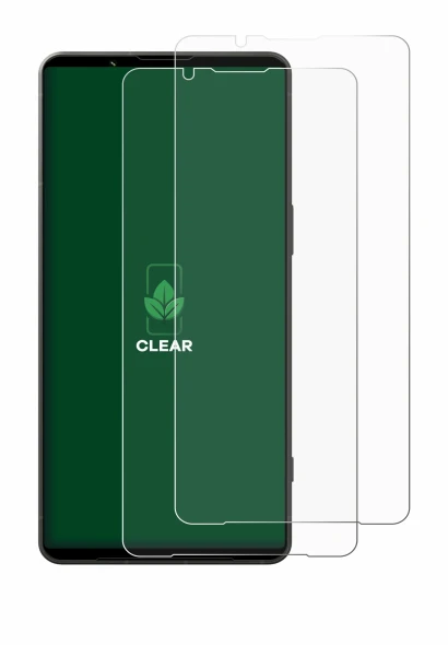 Image of the device Sony Xperia 1 VI with a wide variety of screen protectors.