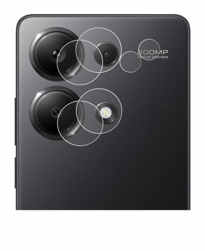 Image of the device Xiaomi Redmi Note 13 Pro 4G (ONLY Camera Lens) with a wide variety of screen protectors.