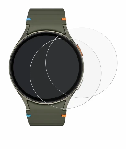Image of the device Samsung Galaxy Watch 7 (44 mm) with a wide variety of screen protectors.