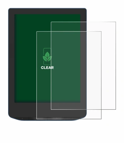 Image of the device PocketBook Verse Pro Color with a wide variety of screen protectors.