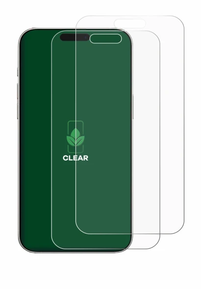 Image of the device Apple iPhone 16 Plus with a wide variety of screen protectors.
