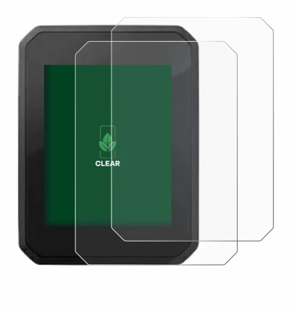 Image of the device FIT Display Compact 2.0 with a wide variety of screen protectors.