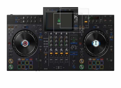Image of the device AlphaTheta XDJ-AZ with a wide variety of screen protectors.