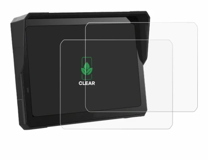 Image of the device Carpuride W702 Pro 7" with a wide variety of screen protectors.