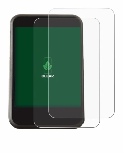 Image of the device Freesky YL81F with a wide variety of screen protectors.