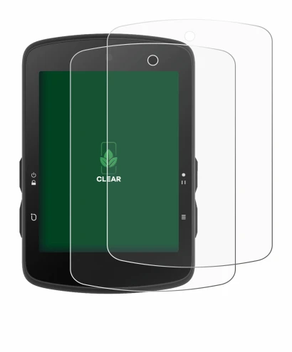 Image of the device Bryton Rider S510 with a wide variety of screen protectors.