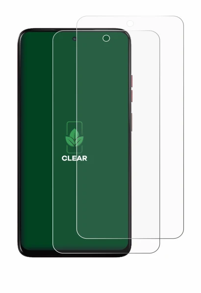 Image of the device Motorola Moto G05 with a wide variety of screen protectors.