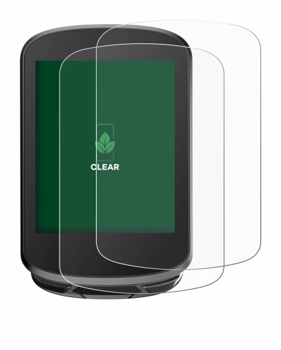 Image of the device Magene C506 with a wide variety of screen protectors.