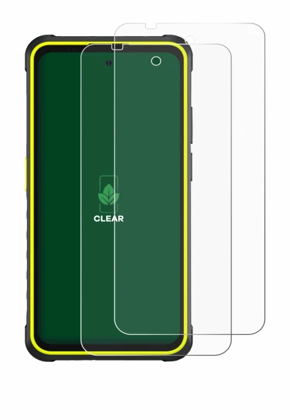 Image of the device Ulefone Armor X31 Pro 5G with a wide variety of screen protectors.