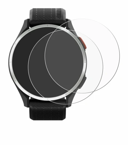 Image of the device Garmin Approach S44 with a wide variety of screen protectors.