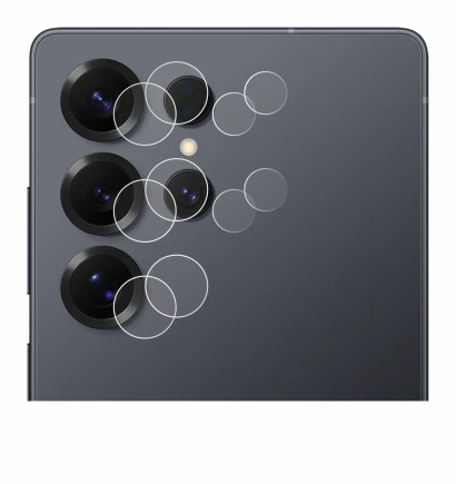 Image of the device Samsung Galaxy S25 Ultra Enterprise Edition (ONLY Camera Lens) with a wide variety of screen protectors.