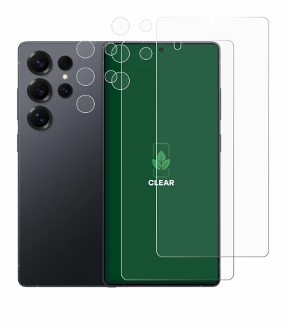 Image of the device Samsung Galaxy S25 Ultra Enterprise Edition (Front+Camera) with a wide variety of screen protectors.