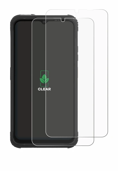 Image of the device AGM H Max with a wide variety of screen protectors.
