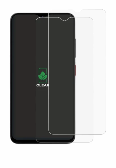 Image of the device ZTE Blade A35e with a wide variety of screen protectors.