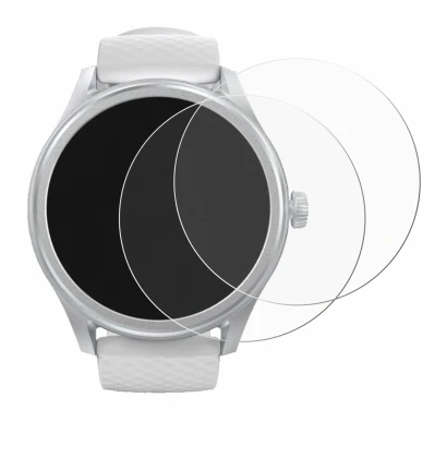 Image of the device Hama Smartwatch 5010 with a wide variety of screen protectors.