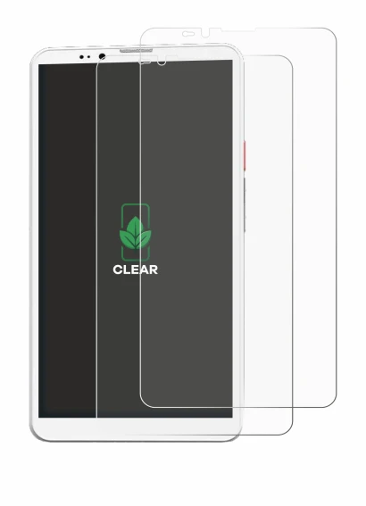Image of the device Bigme Hibreak Pro with a wide variety of screen protectors.