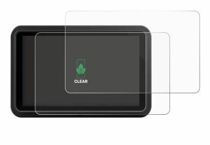 Image of the device Atomos Shinobi Go with a wide variety of screen protectors.