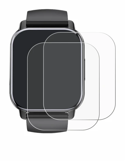 Image of the device Poounur T80 1.95" with a wide variety of screen protectors.