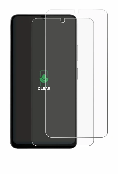 Image of the device Doogee Note 59 Pro with a wide variety of screen protectors.