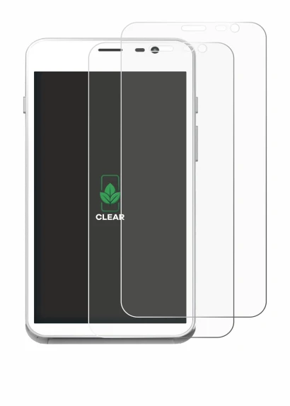 Image of the device Pax CCV Fly A77 with a wide variety of screen protectors.