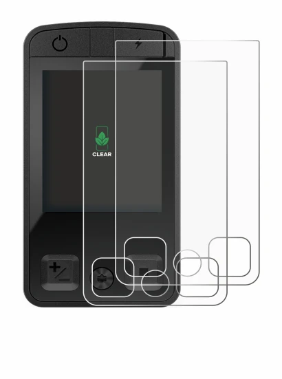 Image of the device Bosch Kiox 400C with a wide variety of screen protectors.