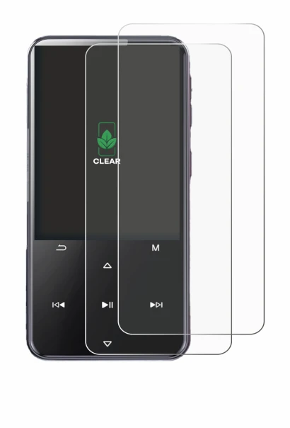 Image of the device AGPtek M3 with a wide variety of screen protectors.