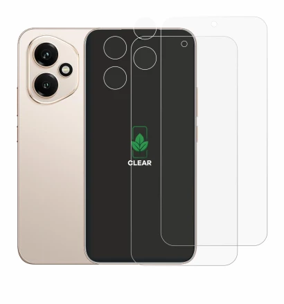 Image of the device Honor 400 (Front+Camera) with a wide variety of screen protectors.