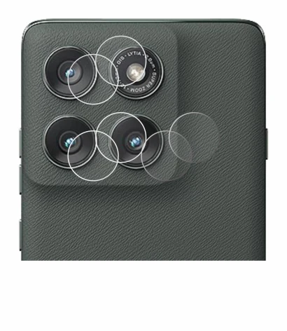 Image of the device Motorola Edge (2025) (ONLY Camera Lens) with a wide variety of screen protectors.