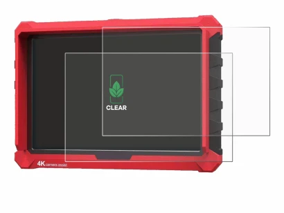 Image of the device Lilliput A7s 7" with a wide variety of screen protectors.