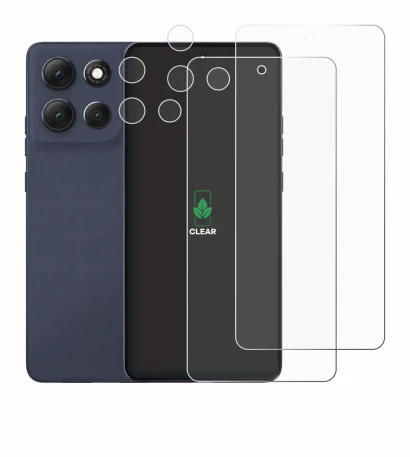 Image of the device Motorola Moto G86 (Front+Camera) with a wide variety of screen protectors.