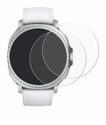 Image of the device Samsung Galaxy Watch 8 Classic (46 mm) with a wide variety of screen protectors.