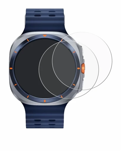 Image of the device Samsung Galaxy Watch Ultra 2 (47 mm) with a wide variety of screen protectors.