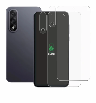 Image of the device OnePlus Nord 5 (Front+Camera) with a wide variety of screen protectors.