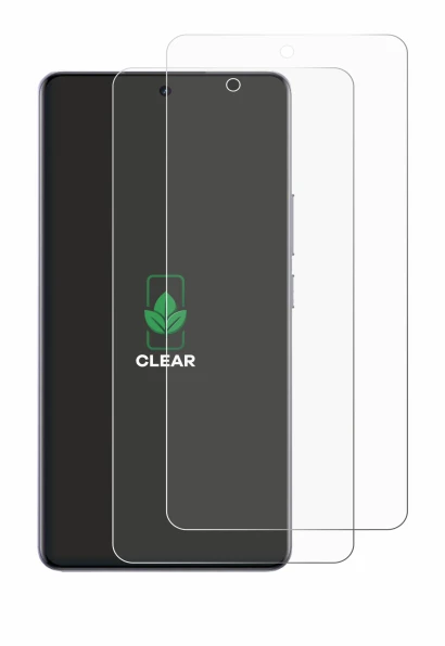 Image of the device realme 15 Pro with a wide variety of screen protectors.