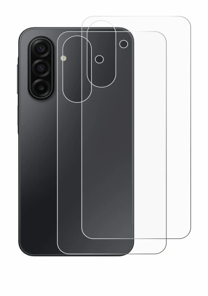 Image of the device Samsung Galaxy A17 5G (Back) with a wide variety of screen protectors.