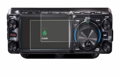 Image of the device Yaesu FTX-1 with a wide variety of screen protectors.