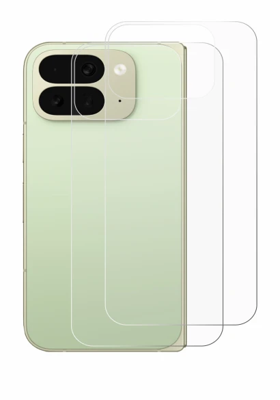 Image of the device Google Pixel 10 Pro Fold (Back) with a wide variety of screen protectors.