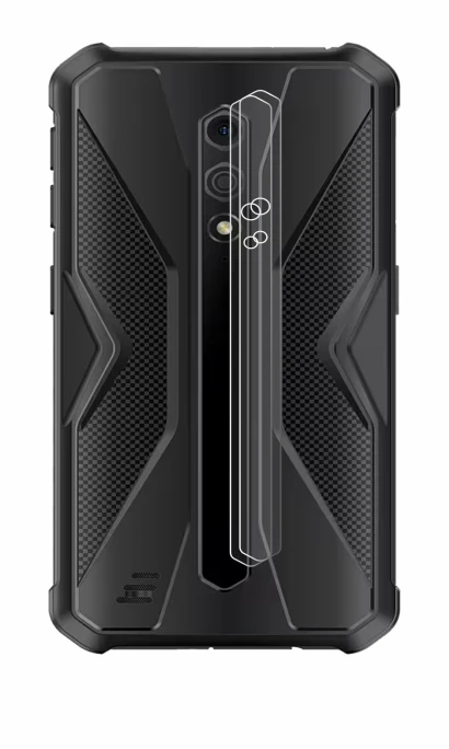 Image of the device Ulefone Armor X12 Pro (ONLY Camera Lens) with a wide variety of screen protectors.