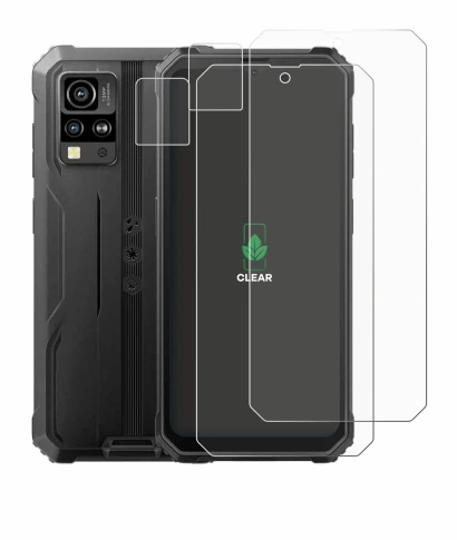 Image of the device Blackview BV4800 (Front+Camera) with a wide variety of screen protectors.