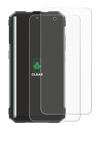 Image of the device Cubot King Kong AX with a wide variety of screen protectors.
