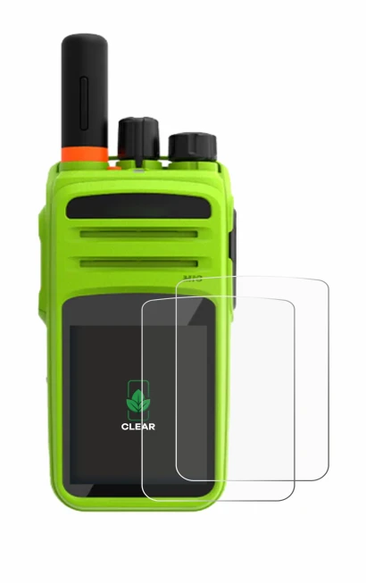 Image of the device Talkpod N58 Plus with a wide variety of screen protectors.